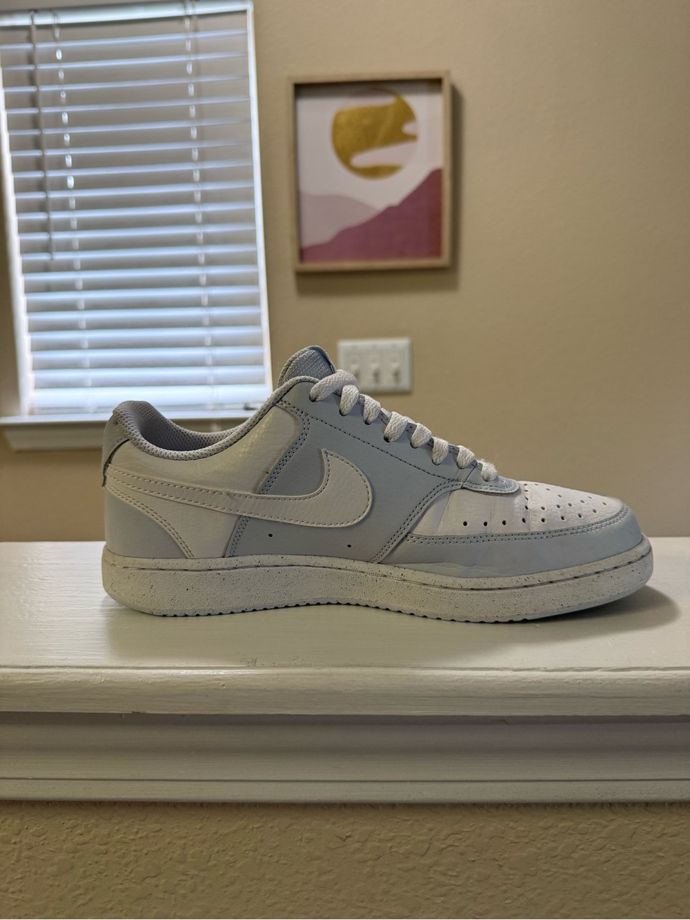 Nike Women’s Court Vision Low Sneakers - Picture 5 of 14